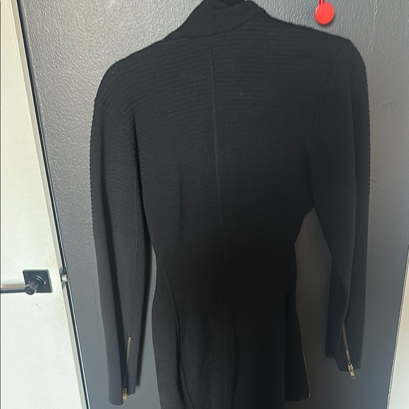 alAia Black Women's 80s style vintage dress black EUC - Picture 3 of 3